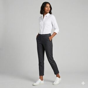 GAP Real Straight Navy Blue Ankle Jeans - Size 6 / 27